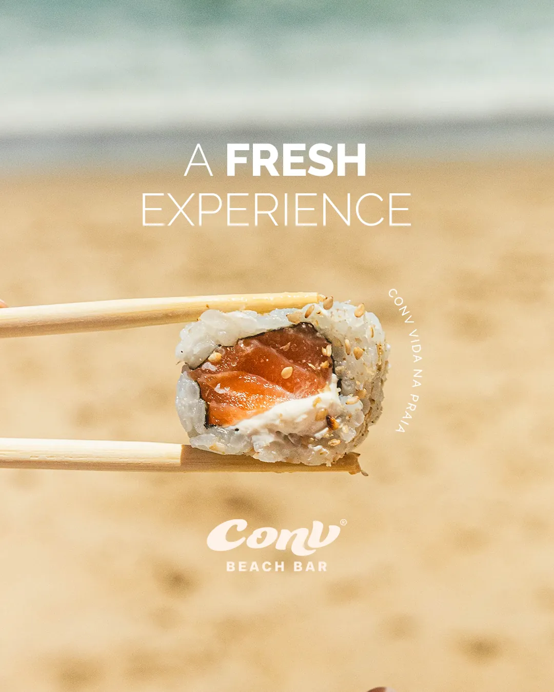 Conv Beach Bar · a fresh experience